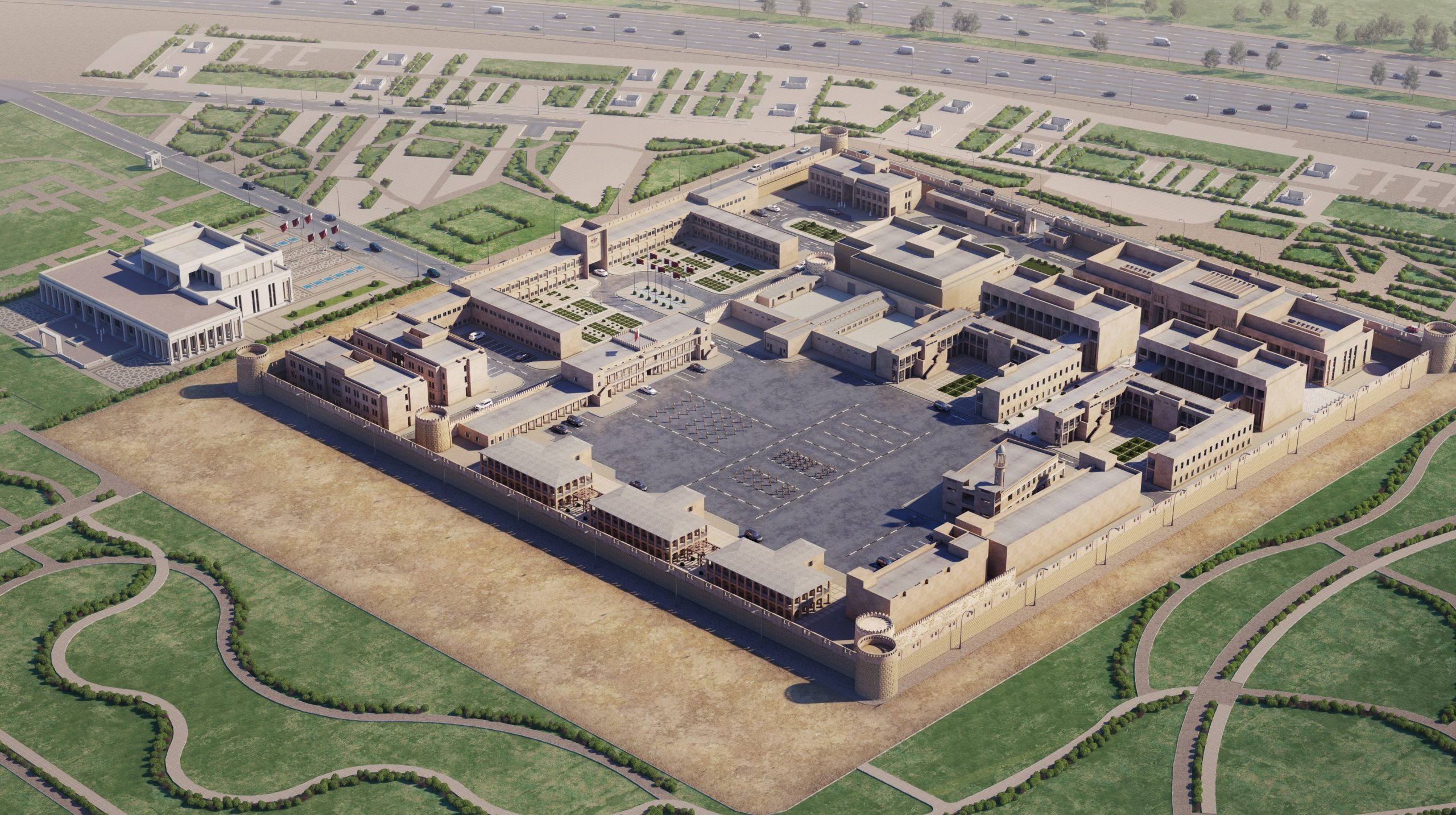 Refurbishment & Reconstruction of Ministry of Defense Head Quarters (Doha Fort)