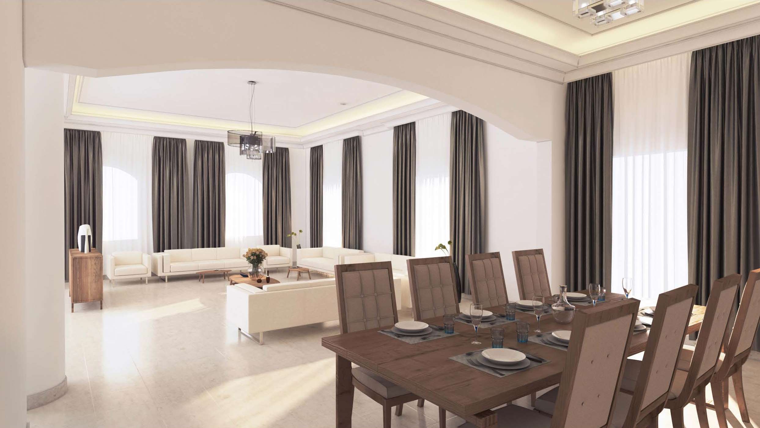 3-Luxury Villa Project in Al-Wajba, Qatar.